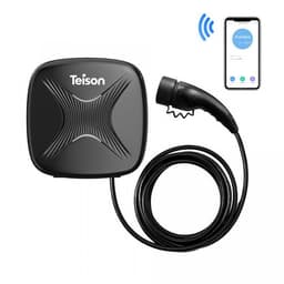 Teison, Elbilsladdare, Smart Laddbox till Elbil, 16A 3-fas, 11kw, WiFi