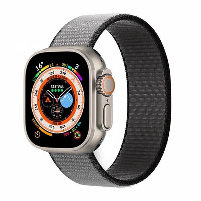 Nylon klokkerem Apple Watch Ultra 2 (49mm) - Anchor Ash