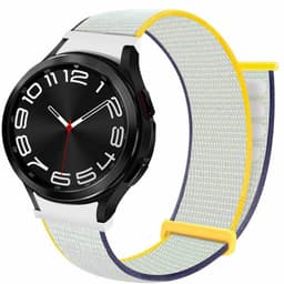 Nylon Armband No-Gap Samsung Galaxy Watch 6 Classic (43mm) - Sea Salt