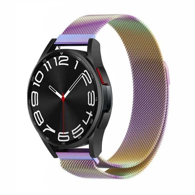 Milanese kellon renneke Samsung Galaxy Watch 6 Classic (43mm) - Rainbo