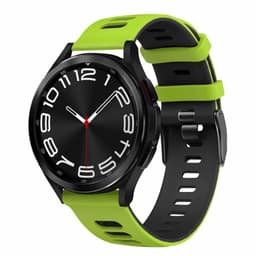 Twin Sport Armband Samsung Galaxy Watch 6 Classic (43mm) - Lime/svart