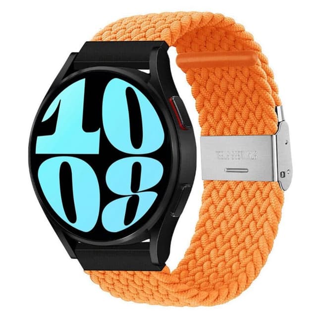 Flettet Elastik Armbånd Samsung Galaxy Watch 6 (40mm) - Orange