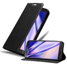 Samsung Galaxy MEGA 6.3 lommebokdeksel case (svart)