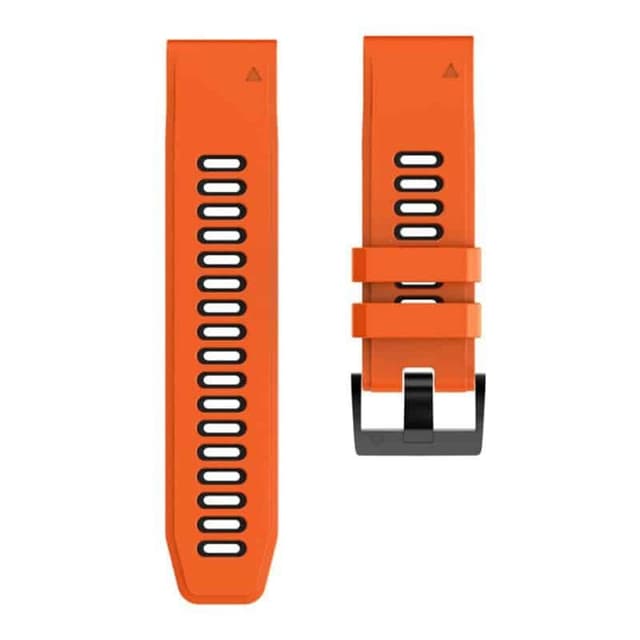 Twin kellon ranneke Garmin Marq Golfer (Gen2) - Oranssi/musta