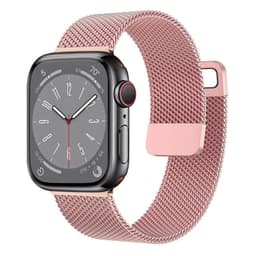 Milanese magnetisk urrem Apple Watch 9 (41mm) - Lyserød