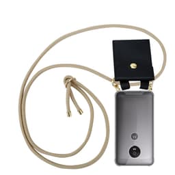 Motorola MOTO G5 Deksel med Halskjede (brun)