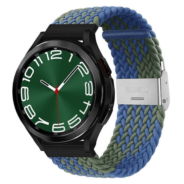 Flettet elastisk armbånd Samsung Galaxy Watch 6 Classic (47mm) - blå