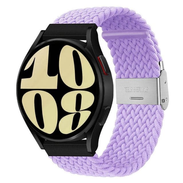 Punottu Kellon renneke Samsung Galaxy Watch 6 (44mm) - lightpurple