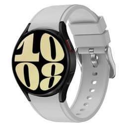 Silikon armbånd No-Gap Samsung Galaxy Watch 6 (44mm) - Lysegrå