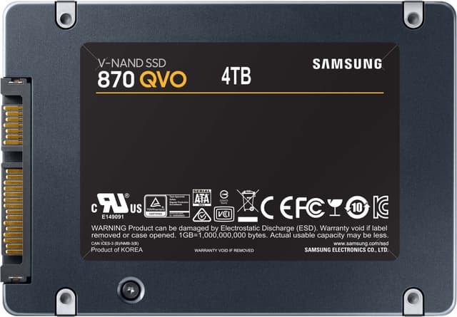 Samsung 870 QVO intern SATA 2.5