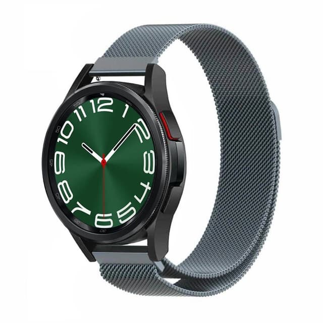 Milanese kellon renneke Samsung Galaxy Watch 6 Classic (43mm) - Harmaa