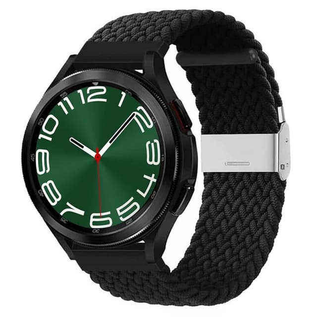 Flätat klockarmband Samsung Galaxy Watch 6 Classic (47mm) - Svart