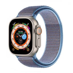 Nylon klokkerem Apple Watch Ultra 2 (49mm) - Cerulean