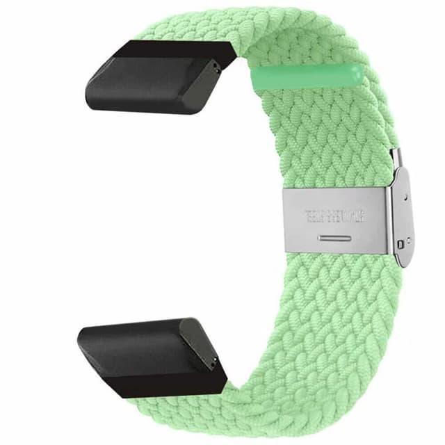 Flätat klockarmband Garmin D2 Delta PX - Pistachio