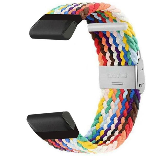 NotoCity Voor Garmin / Forerunner/Epix/Quatix armband, horlogeband G-haak instelbaar, 26mm, Nylon NotoCity Voor Garmin / Forerunner/Epix/Quatix armband, horlogeband G-haak instelbaar, 26mm, Nylon