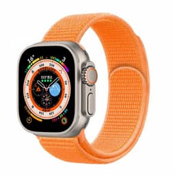 Nailon kellon renneke Apple Watch Ultra 2 (49mm) - Papaya