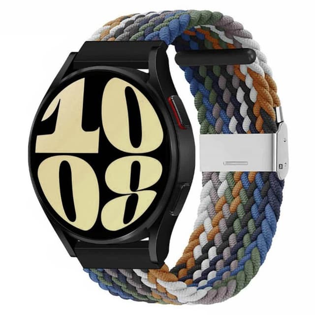 Punottu Kellon renneke Samsung Galaxy Watch 6 (44mm) - cowboy