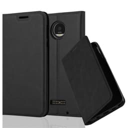 Motorola MOTO Z PLAY Suojakuori Lompakkokotelo (Musta)