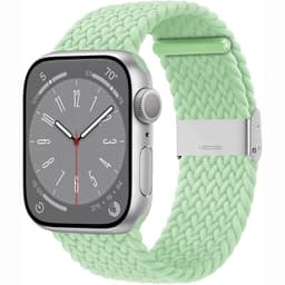 Punottu kellon renneke Apple Watch 9 (45mm) - Pistasch