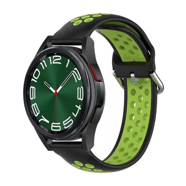 EBN klockarmband Samsung Galaxy Watch 6 Classic (47mm) - Svart/grön