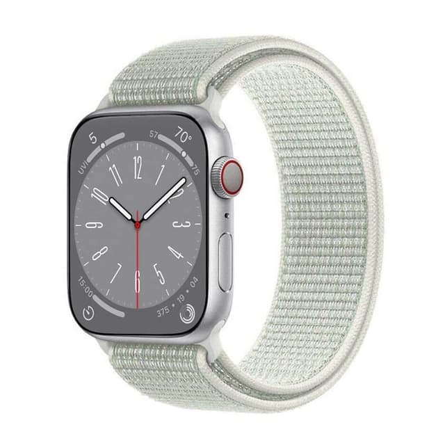 Nailon kellon renneke Apple Watch 9 (41mm) - Teal Tint