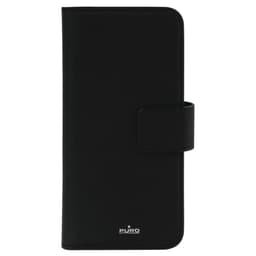 Puro lommebokdeksel for iPhone XR (sort)