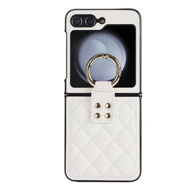 Rhombus Ring skal Samsung Galaxy Z Flip 5 - Vit