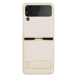 Nillkin Qin vegansk Læder Cover Samsung Galaxy Z Flip 5 - Guld