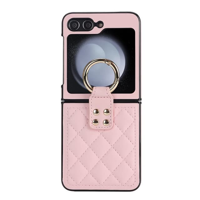Rhombus Ring kuori Samsung Galaxy Z Flip 5 - Vaaleapinkki