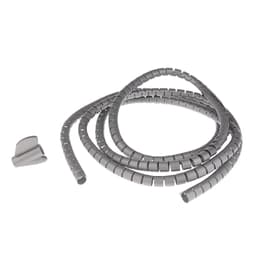 Cable Wrap Cable Management Sleeve 3-pack Harmaa