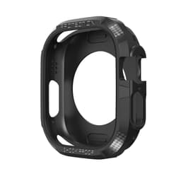 Beskyttende silikondeksel for Apple Watch Series 8 (49 mm) Sort