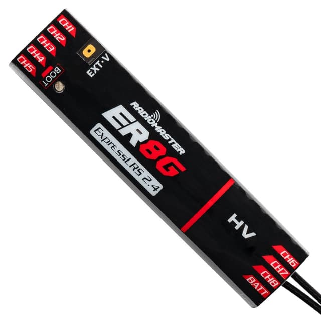 Radiomaster ELRS ER8G 8ch PWM Reciver 2.4GHz