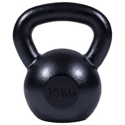 Gorilla Sports Kettlebell Massive Black 16 kg