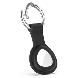Nyckelring Air Tag Case Sort Apple AirTag/Huawei Tag