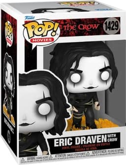 Funko Pop! Vinyl The Crow Eric Draven med krage figur