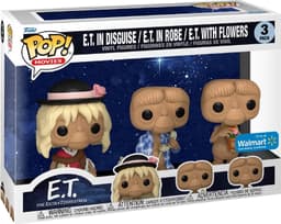 Funko Pop! Exclusive E.T. 40th anniversary figurer 3-pakning
