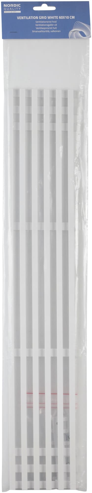 Nordic Quality Ventilationsgaller för kyl frys (vit)