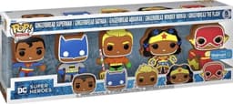 Funko Pop! Exclusive DC Holiday figurer 5-pakke