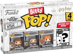 Funko Bitty Pop! Harry Potter Hermione i kappe figurer 4-pakning