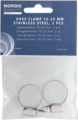 Letkunkiristin 15-25mm (2kpl) poistovesiletkulle