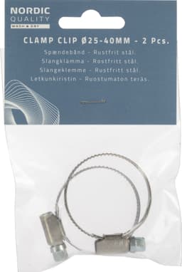 Nordic Quality slangeklemme 2 stk