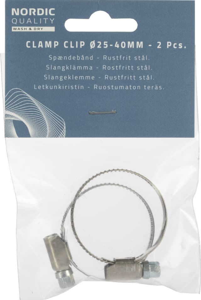 Nordic Quality slangeklemme 2 stk