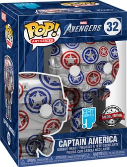 Funko! Pop! Exclusive Marvel Captain America bobblehead figuuri