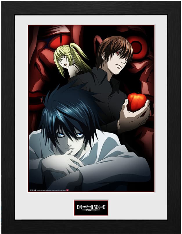 GB eye Death Note innrammet plakat