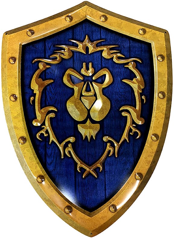 ABYstyle World of Warcraft Alliance metallskjold