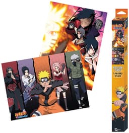 GB eye Naruto Shippuden gruppe plakaktsæt med to plakater