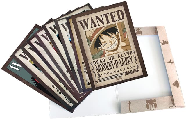 GB eye One Piece Luffy's Crew Wanted plakater (9 stk.)