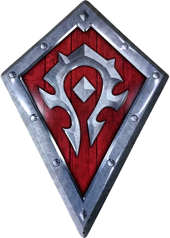 ABYstyle World of Warcraft Horde metallskjold