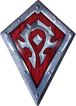 ABYStyle World of Warcraft metallskilt (Horde, 28 x 38 cm)