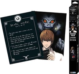 GB eye Death Note Light og Death Note plakaktsæt med to plakater